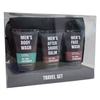 BL25019-FM Men Gift Set Kit Face Wash Body Wash Shower Gel After Shave Balm