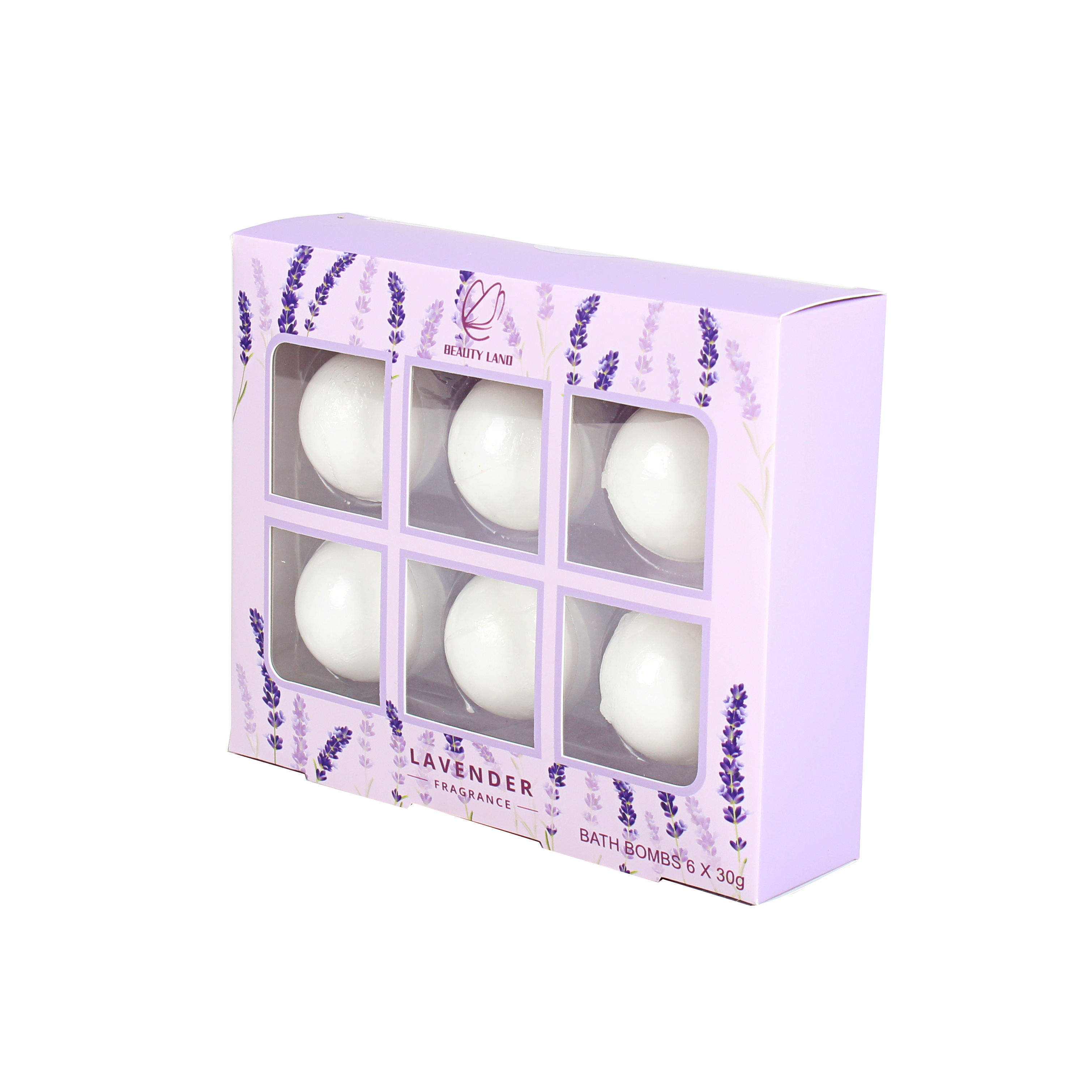 BL25011- LA Lavender Bath Set Bath Bomb Bath Steamer Bath Fizzer