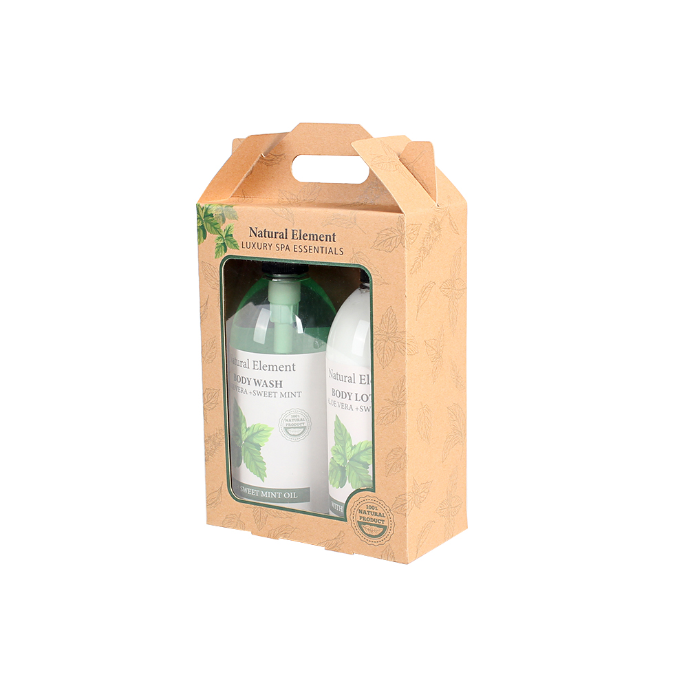 BL25014-NA Nature Bath Set Body Wash Body Lotion