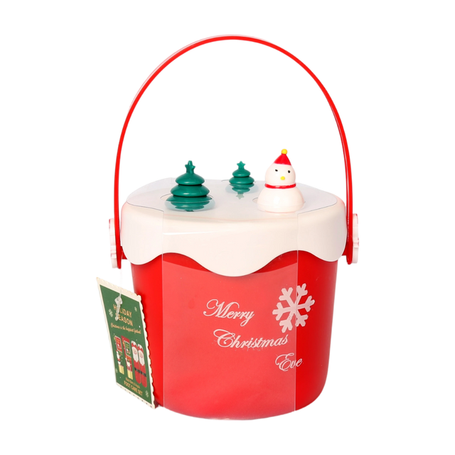 BLHS25025 Holiday Foot Care Set with Christmas Stocking and Drum Packaging