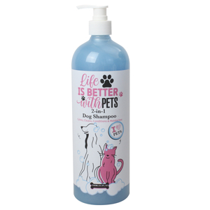 BL250018-PET 1L Pet Shampoo & Conditioner – Gentle, Moisturizing, and Nourishing Hair Care for Dogs and Cats