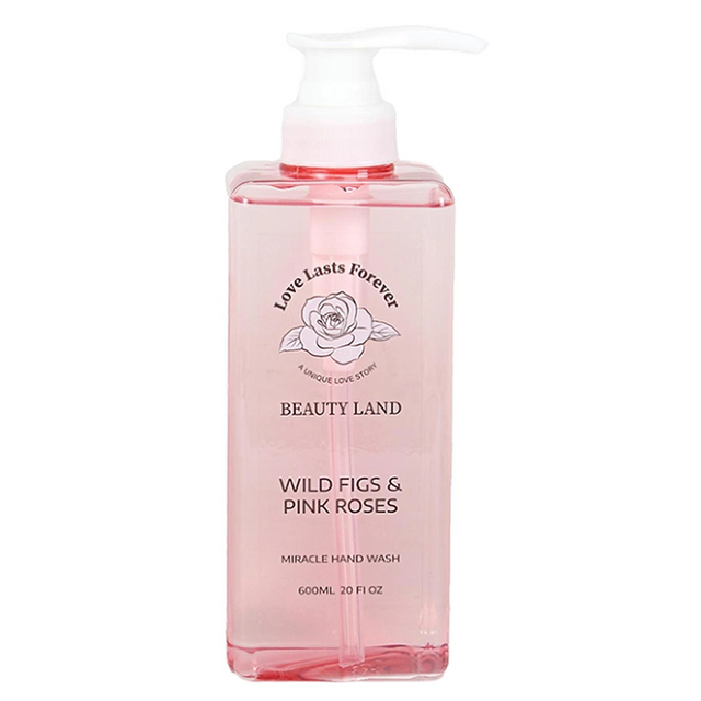  BLFW240013 Premium 600ml Hand Soap in Eco-Conscious Pink Bottle