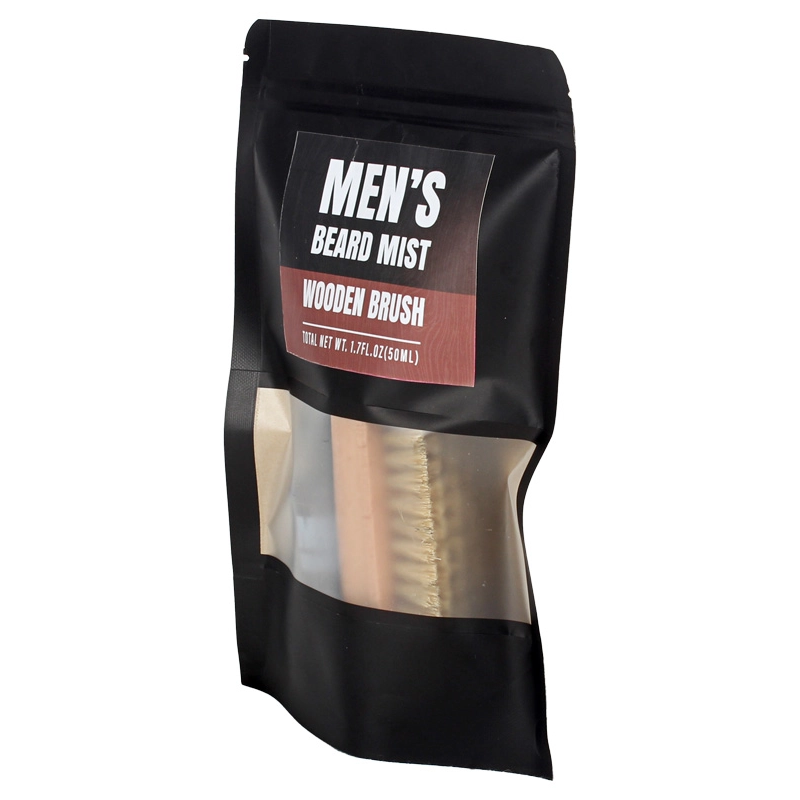BL25006-FM Men Gift Set Kit Body Mist Wooden Brush Relaxing 