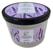 BL25020- LA Lavender Bath Set Scented Candle
