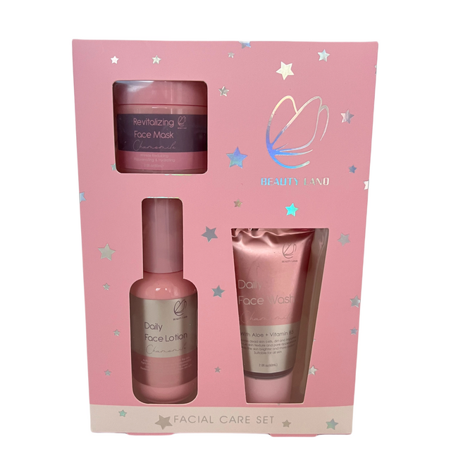 BL25017-PC Personal Care Set Gift Kit Face Wash Face Cream Facial Cleanser