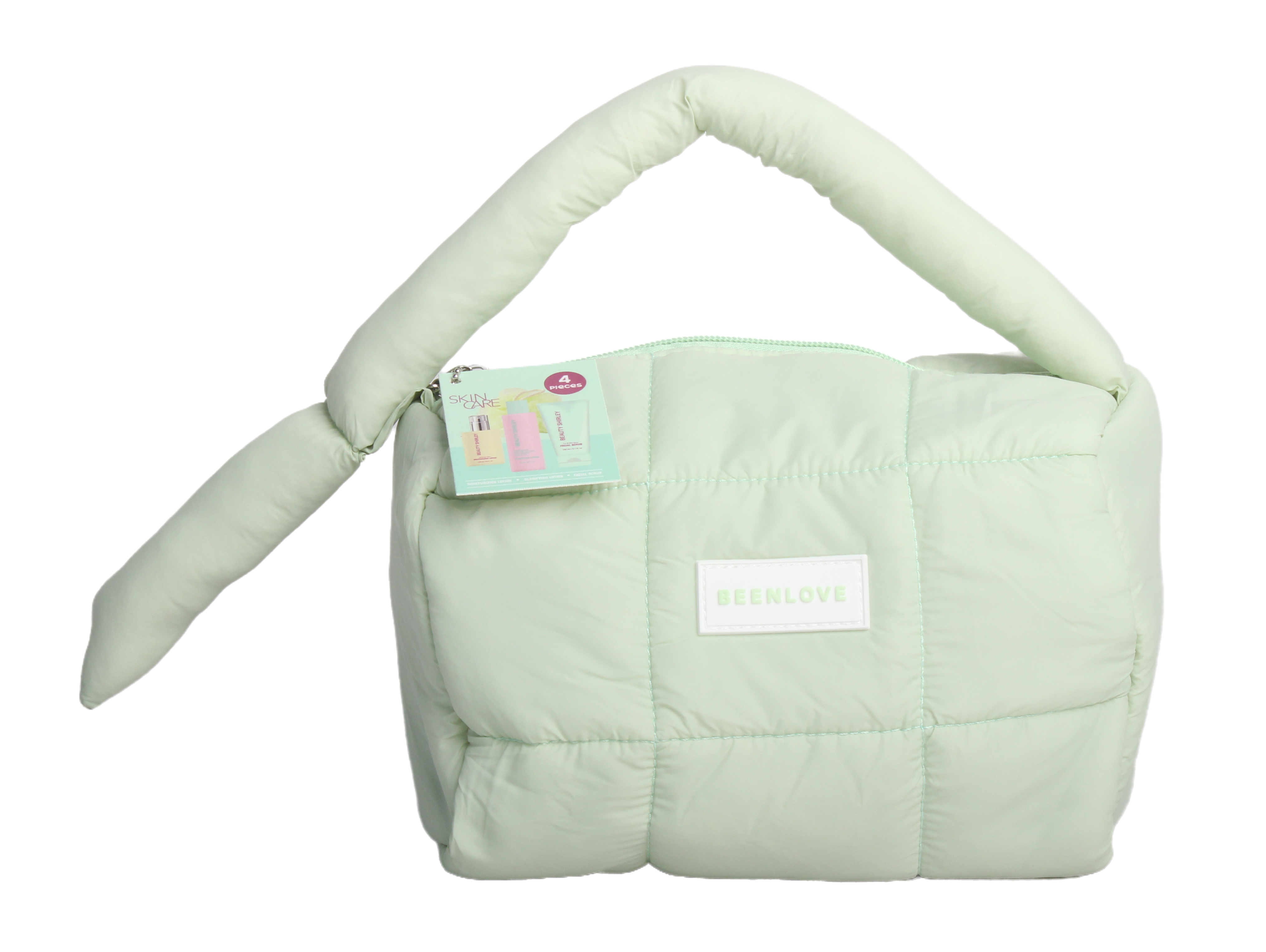 BLCS25017 Lady Care Complete Skincare Set with Mesh Sponge and Cosmetic Bag