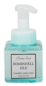 BLFW24024 Compact 250ml Foaming Hand Soap in Portable Blue Bottle