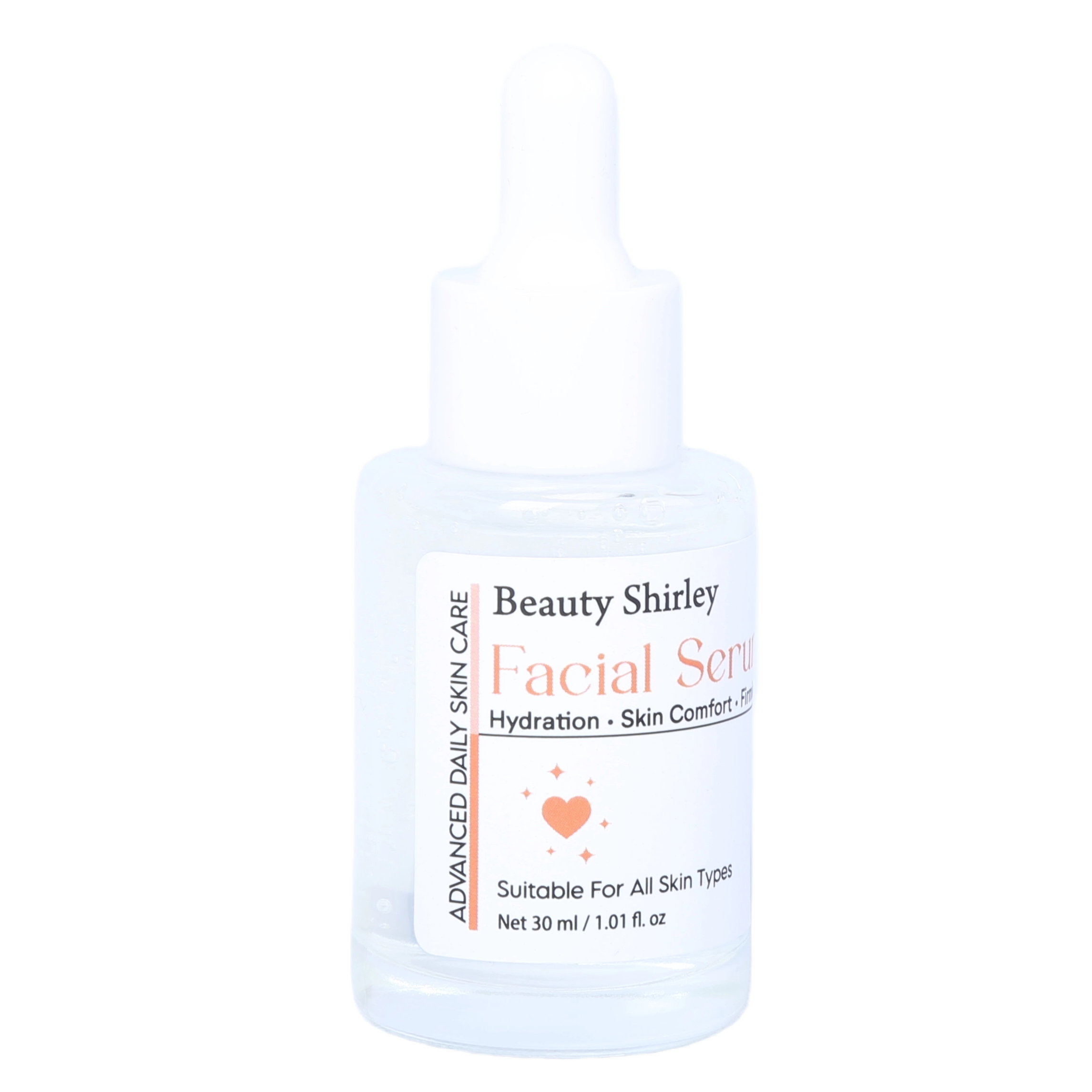 0ml Advanced Daily Skin Care Facial Serum – Glass Dropper Bottle