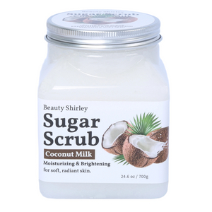 BLES26038 700g Coconut Milk Sugar Scrub – Deep Hydration & Gentle Exfoliation