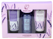 BL25027- LA Lavender Bath Set Shower Gel Body Lotion Bubble Bath