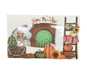 BLGT24009 Premium Shower Gel with Scalp Massager and Plush Headband Set