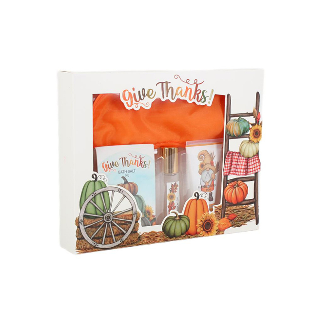 BLGT24006 Ultimate Self-Care Gift Set with Essential Oil Hand Cream and Bath Salt