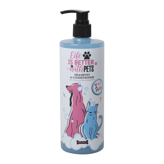 BL25001-PET 500ml Pet Care 2-in-1 Shampoo & Conditioner