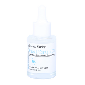 Private Label 30ml Facial Serum Oil – Glass Dropper Bottle