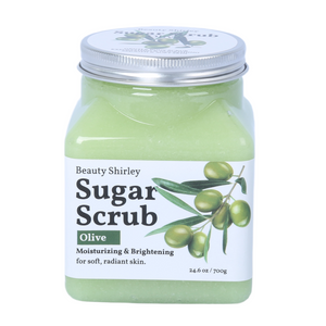 BLES26037 700g Natural Olive Sugar Scrub – Moisturizing Exfoliator