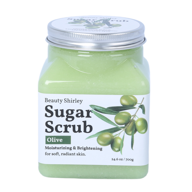 BLES26037 700g Natural Olive Sugar Scrub – Moisturizing Exfoliator