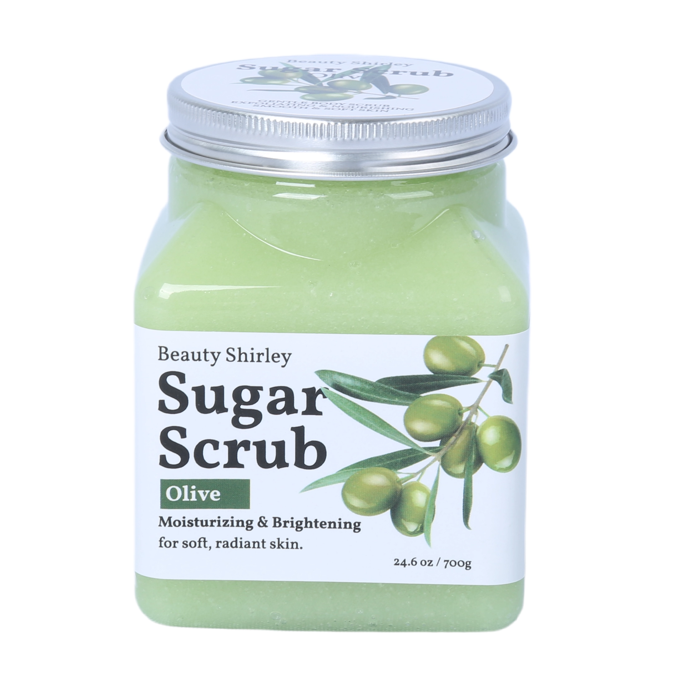 BLES26037 700g Natural Olive Sugar Scrub – Moisturizing Exfoliator