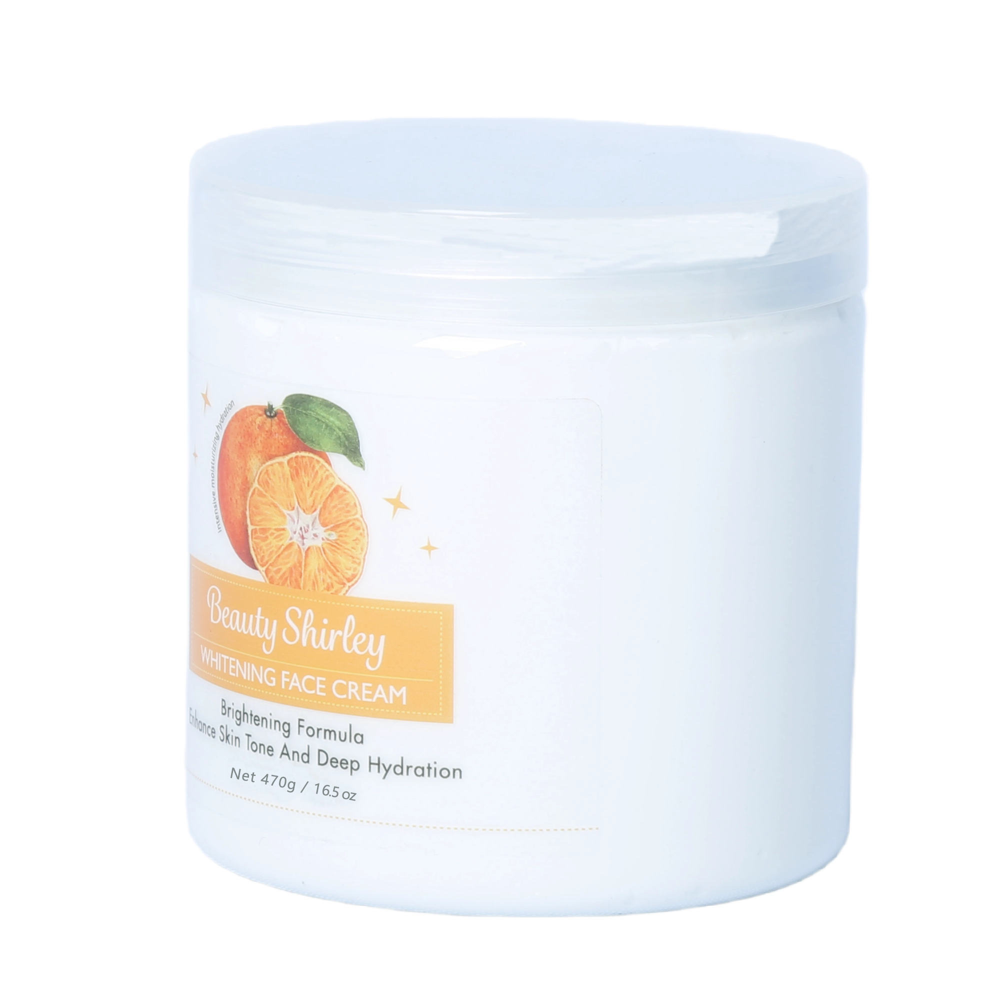 470g Whitening Face Cream with Orange Extract – Deep Hydration & Brightening