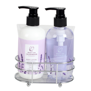 BL25028- LA Lavender Bath Set Shower Gel Body Lotion Body Wash