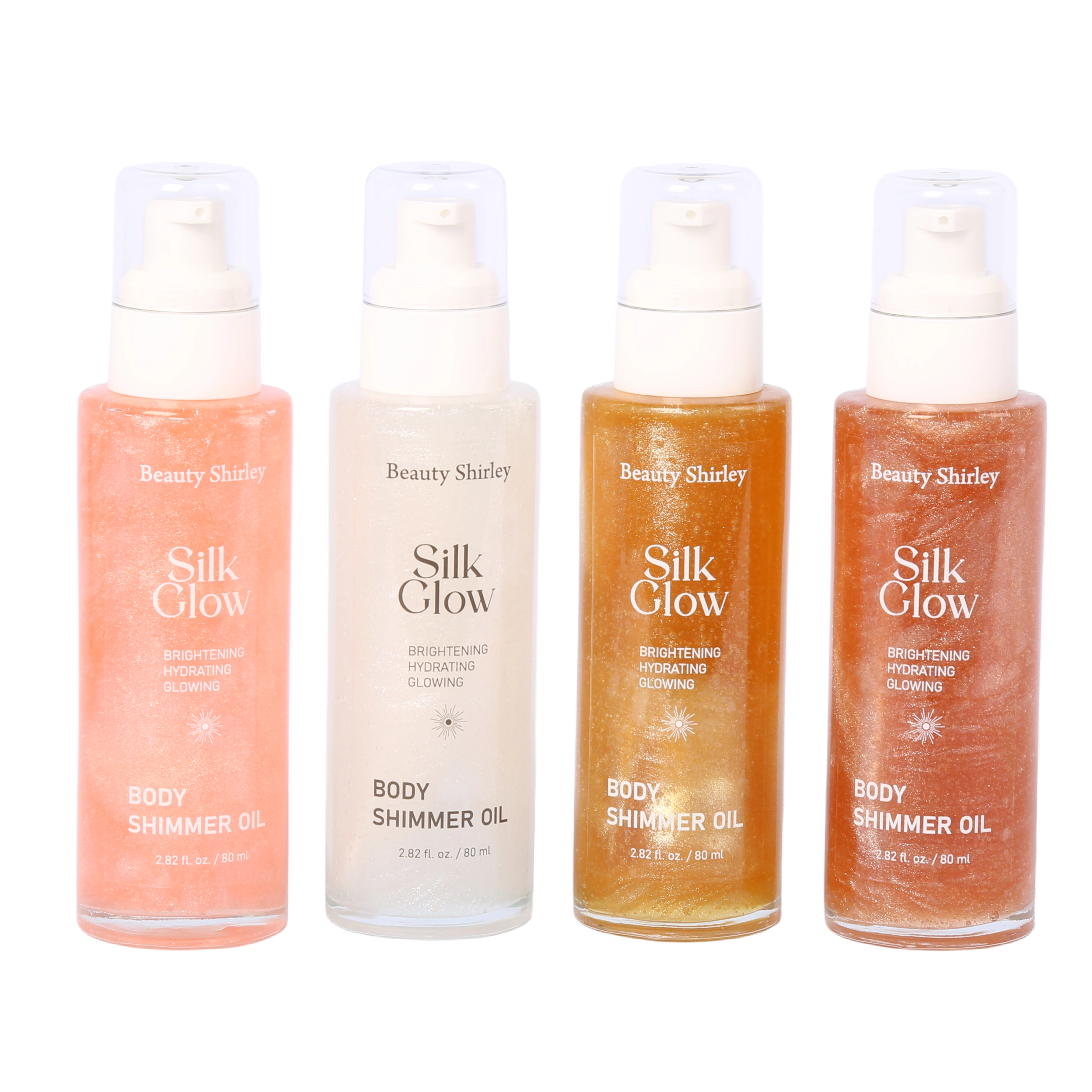 BLES26013 80ml Glittering Gold Body Shimmer Oil – For Brightening & Glowing Skin