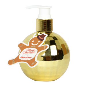 BLCM25002 Textured Electroplate Bottle Luxury Hand Wash Christmas Gift