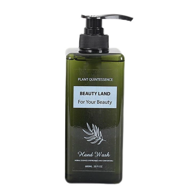  BLFW24001 Premium 600ml Hand Soap in Eco-Conscious Green Bottle