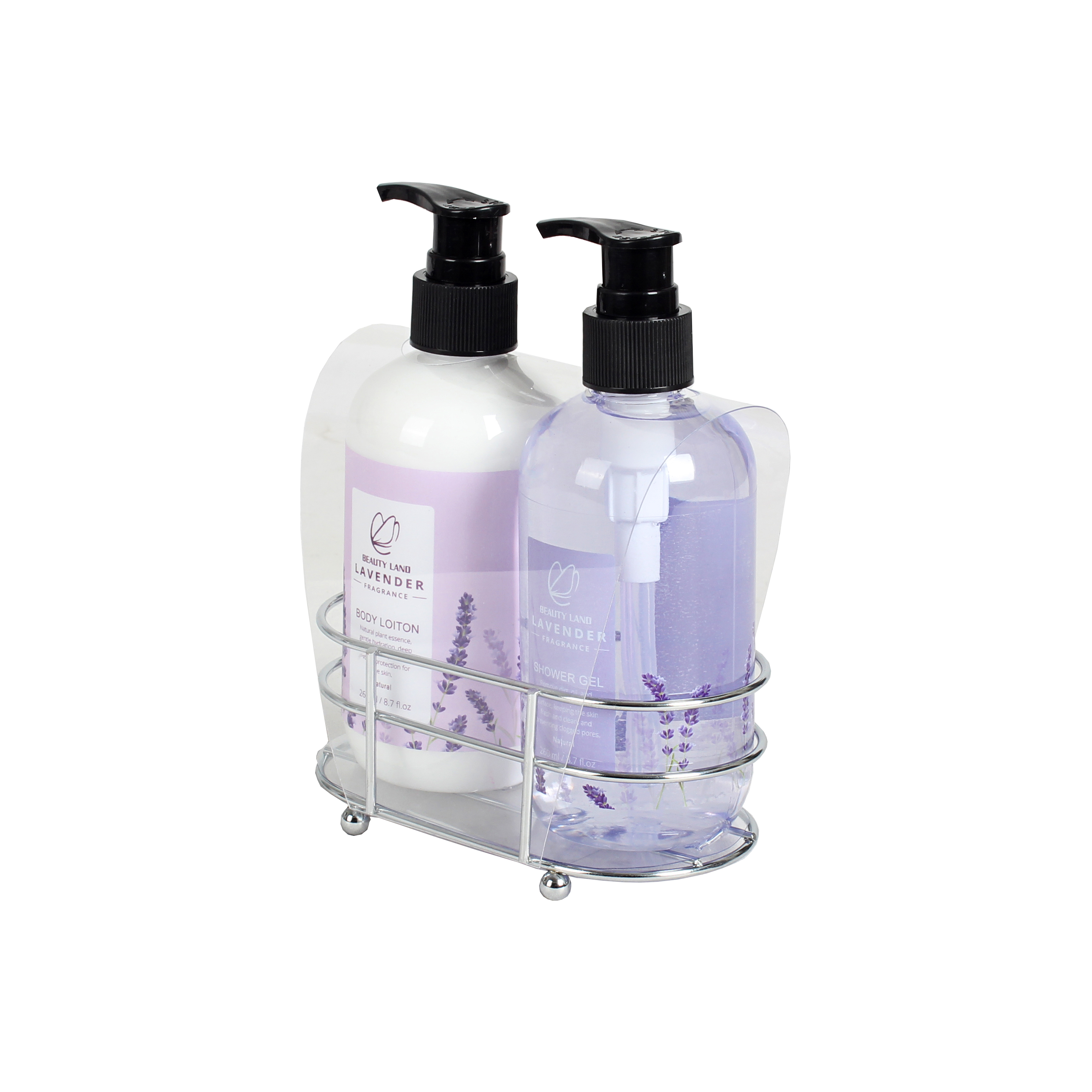 BL25028- LA Lavender Bath Set Shower Gel Body Lotion Body Wash