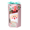 BLWB25005 Premium Foot Care Christmas Gift Set with Wood Brush and Santa Socks