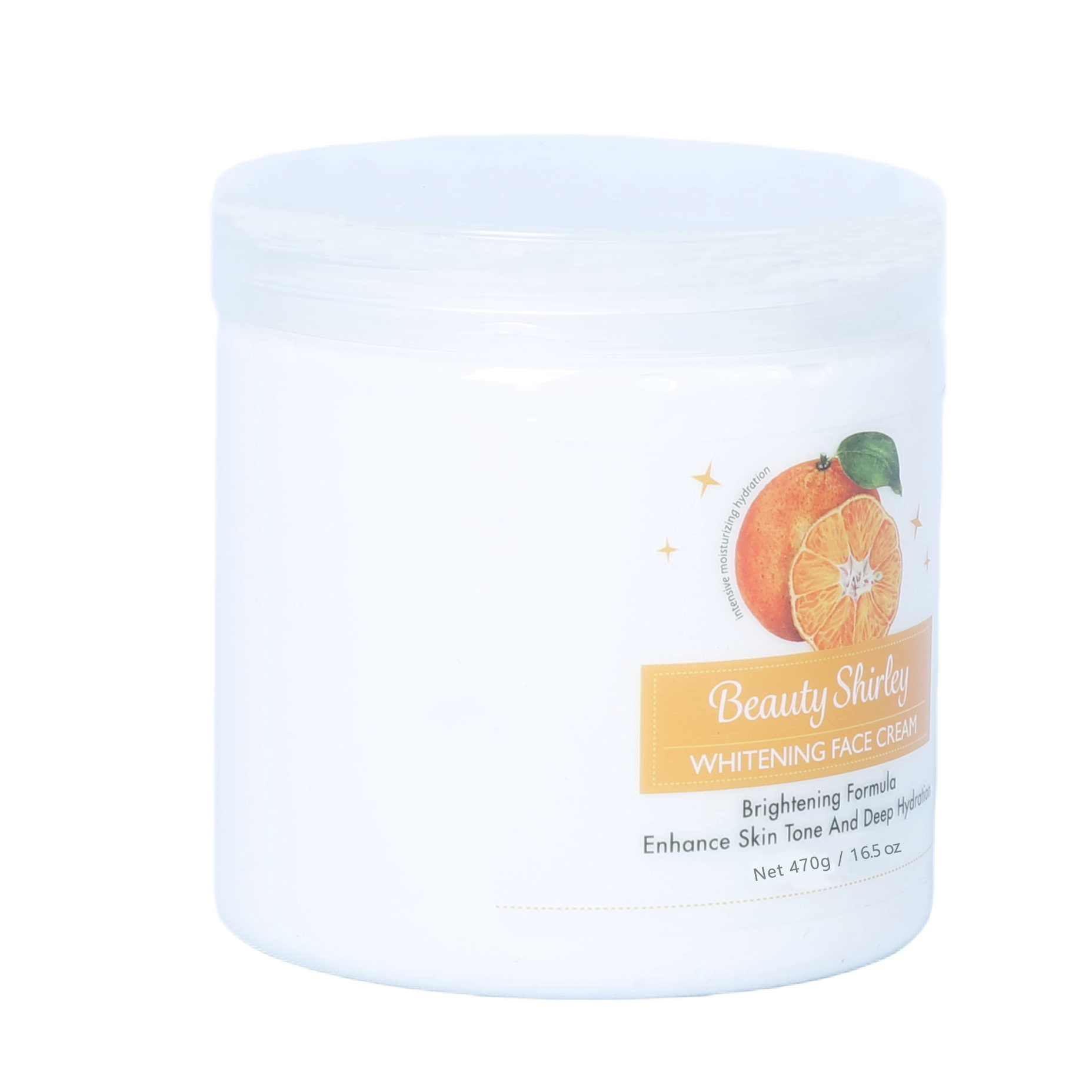 470g Whitening Face Cream with Orange Extract – Deep Hydration & Brightening