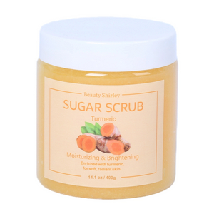 BLES26033 400g Turmeric Infused Sugar Scrub – Gentle Exfoliation & Brightening
