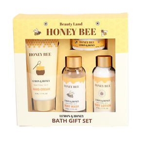 BL25001-HB Honey Bee Mini Hand Care & Body Care Kit Hand Cream Hand Lotion Body Lotion Body Butter
