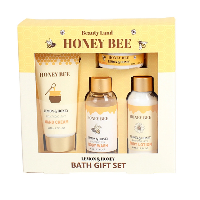 BL25001-HB Honey Bee Mini Hand Care & Body Care Kit Hand Cream Hand Lotion Body Lotion Body Butter