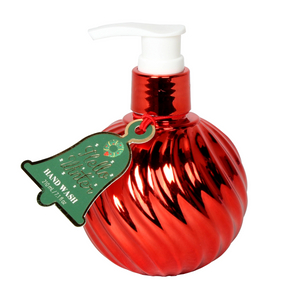 BLCM25013 Swirl Design Body Wash Red Pump Premium Holiday Edition