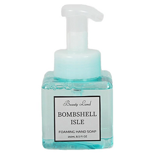 BLFW24024 Compact 250ml Foaming Hand Soap in Portable Blue Bottle