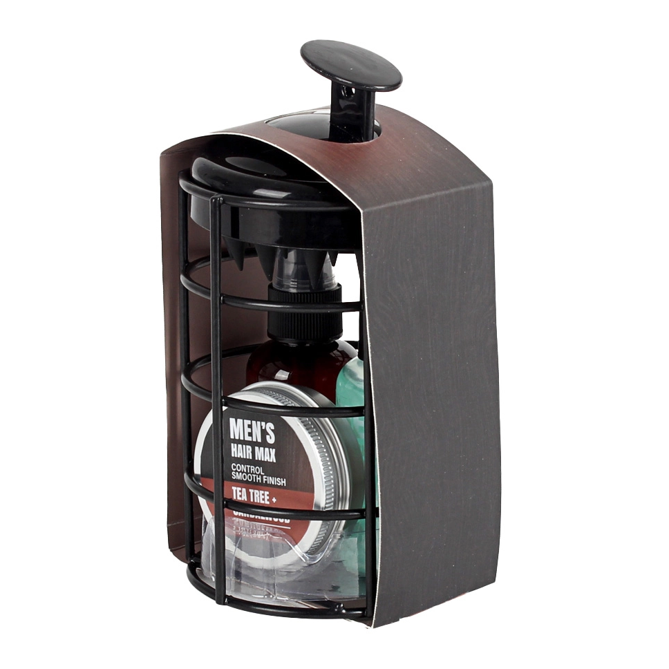 BL25007-FM Men Gift Set Kit Hair Mist Shampoo Hair Wax Hair Care