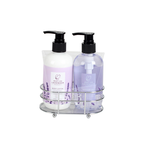 BL25028- LA Lavender Bath Set Shower Gel Body Lotion Body Wash