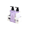 BL25005- LA Lavender Bath Set Hand Soap Hand Lotion Wooden Tray
