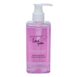 Peach & Cream Moisturizing Hand Soap – 10 Oz Square Bottle with Pump 