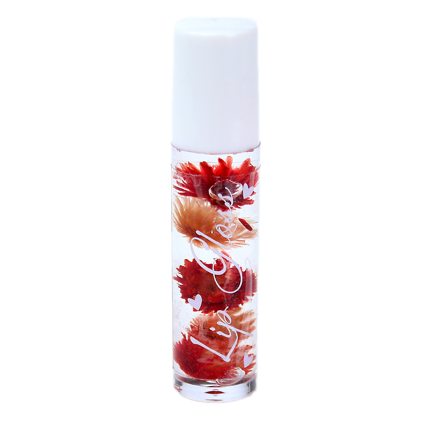 Lip Gloss With Flowers 5.9 mL – Moisturizes & Adds Shine 