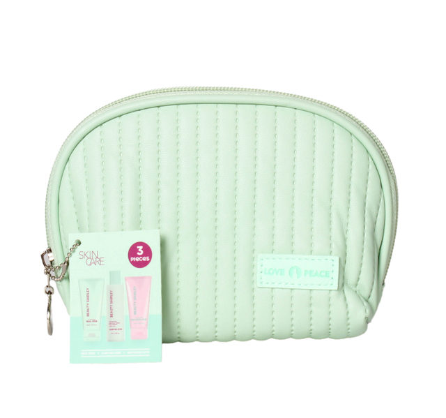 BLCS25016 Lady Care Essentialhree-Step Skincare Set with Cosmetic Bag