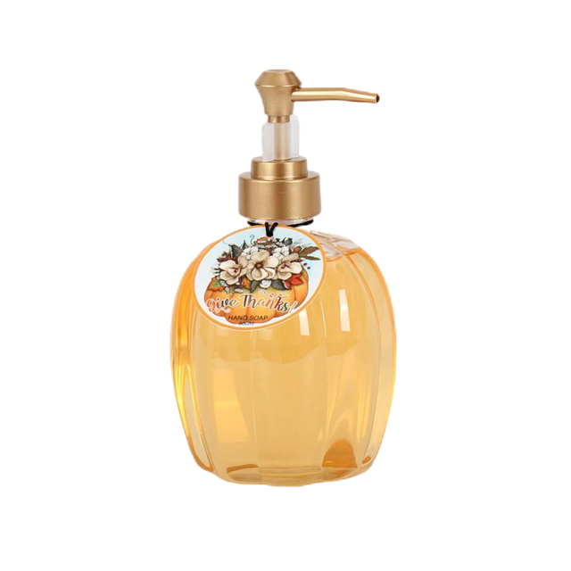 BLGT24005 Premium 500ml Hand Soap with Gold Pump Dispenser and Decorative Hangtag