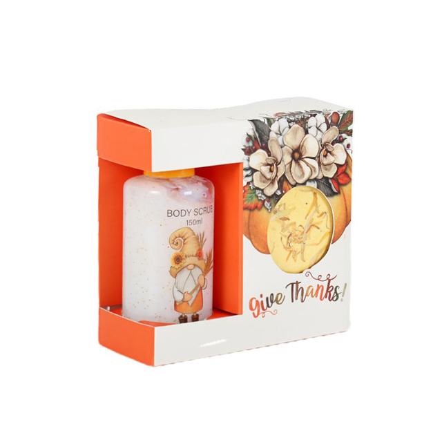 BLGT24008 Exfoliating Body Scrub and Bath Fizzer Gift Set