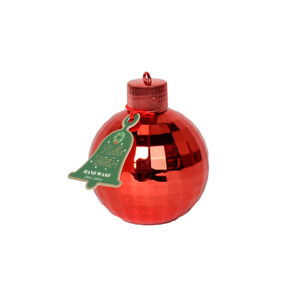 BLCM250012 Luxury 250ml Body Wash in Textured Electroplate Bottle with Red Hook Cap