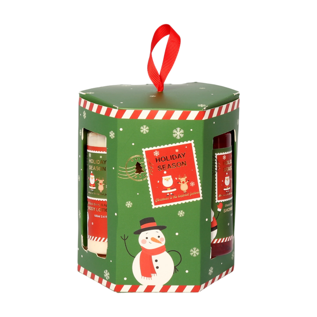 BLHS25010 Essential Body Care Set with Exfoliating Sponge and Gift Packaging