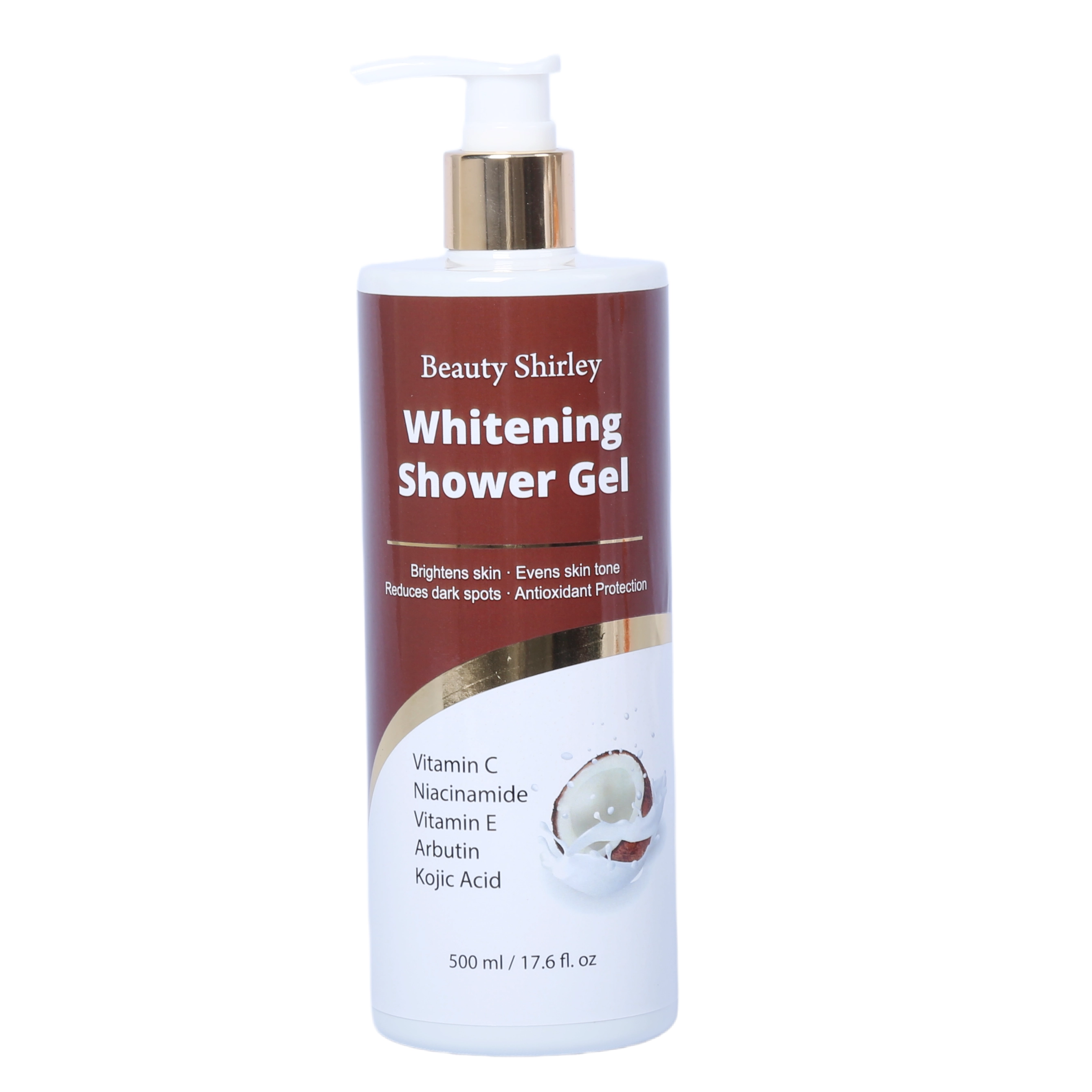 BLES26009 500ml Kojic Acid & Arbutin Infused Whitening Shower Gel