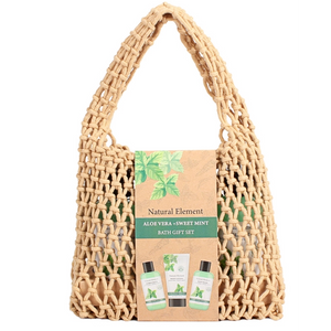 BL25010-NA Nature Bath Set Body Wash Bubble Bath Body Lotion- All - Natural Nourishing Formula