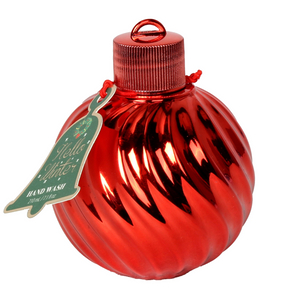 BLCM250014 Premium 210ml Body Wash in Swirl Electroplate Bottle with Red Hook Cap