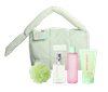 BLCS25017 Lady Care Complete Skincare Set with Mesh Sponge and Cosmetic Bag