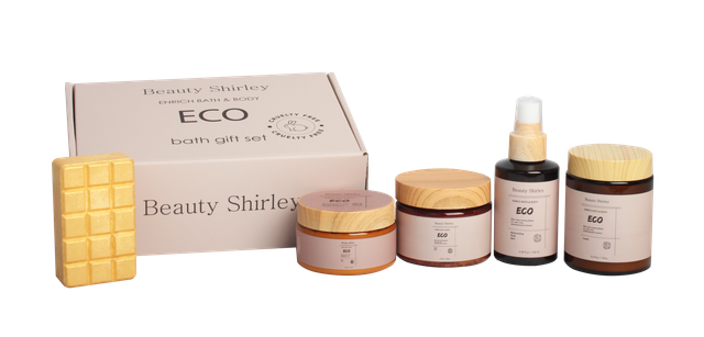 BLEO25005 Ultimate Spa Experience Gift Set with Wood Print Design