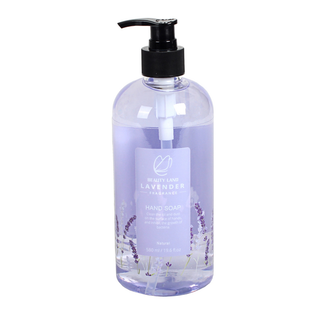 BL25024- LA Lavender Bath Set Foaming Hand Soap Hand Wash 580ml Daily Hand Cleanser